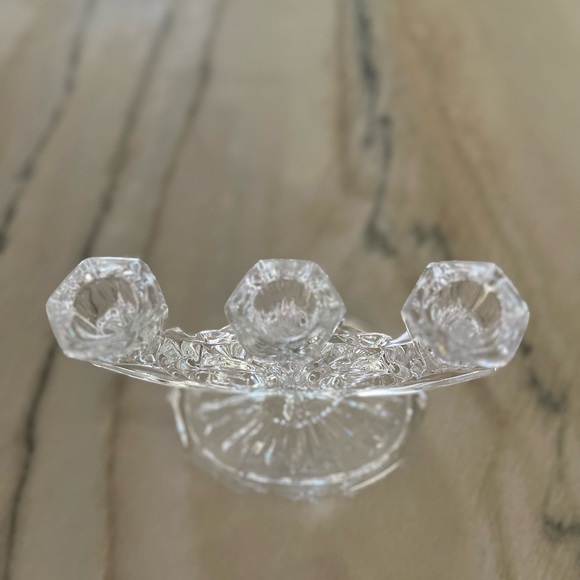 Candelabra holder crystal. Excellent condition - Picture 4 of 5